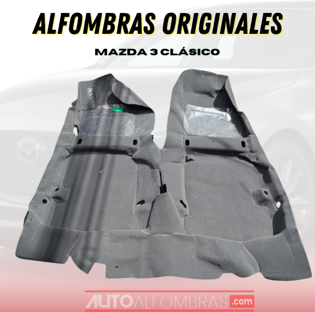 Alfombra Mazda 3 Clásico (1 Unidad)