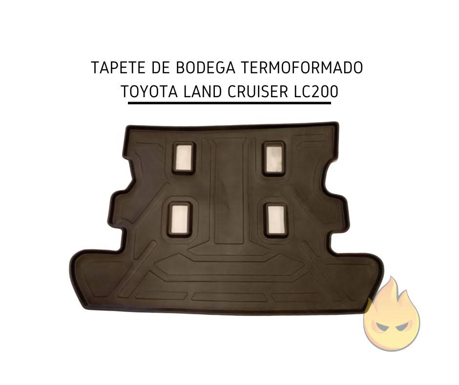 Tapete termoformado bodega Toyota Land Cruiser LC200 (1 Unidad)