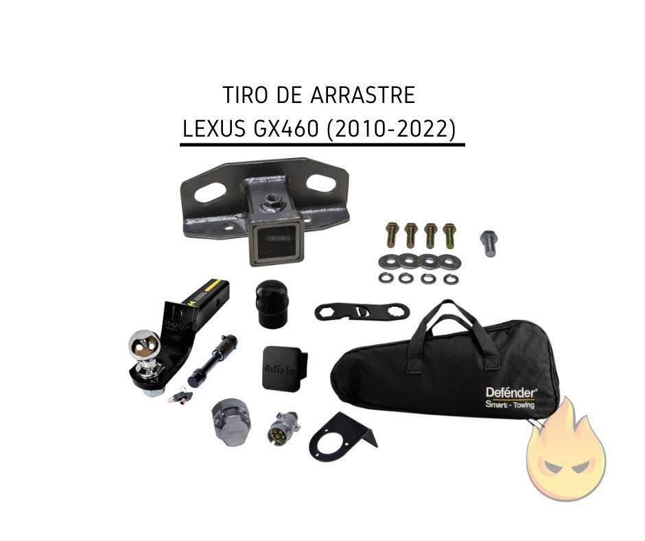 Tiro de arrastre Lexus GX460 (2010-2022) (Kit)
