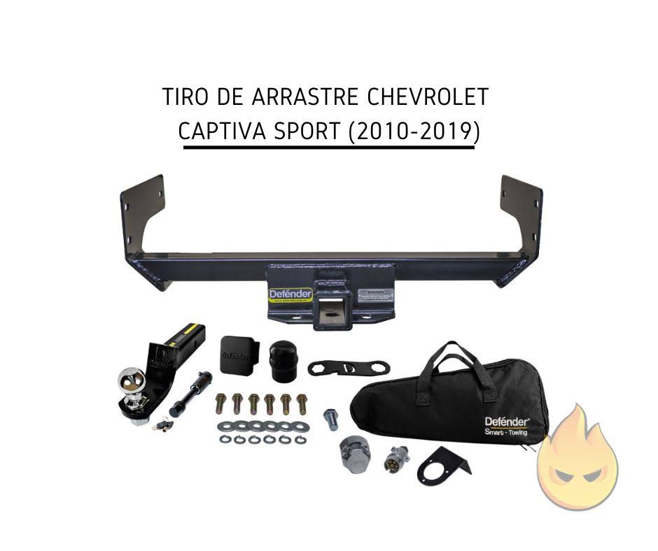 Tiro de arrastre Chevrolet Captiva Sport 2.4 (2010-2019) (Kit)