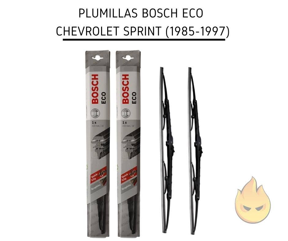 Plumillas Chevrolet Sprint Bosch Eco (1985-1997) (2 unidades)