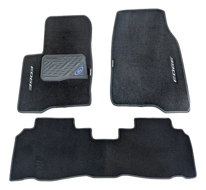 Tapetes Ford Edge (2014-2022) Alfombra (3 Piezas)