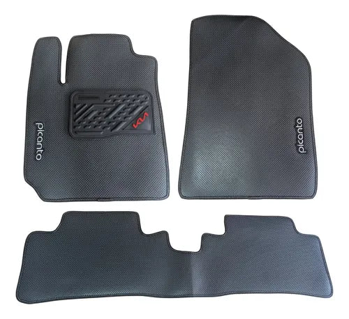 Tapetes Kia Picanto (2012-2024) Pvc (3 Piezas)
