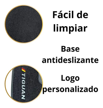 Tapetes Ford Fusion 2012-2018 (3 Piezas)