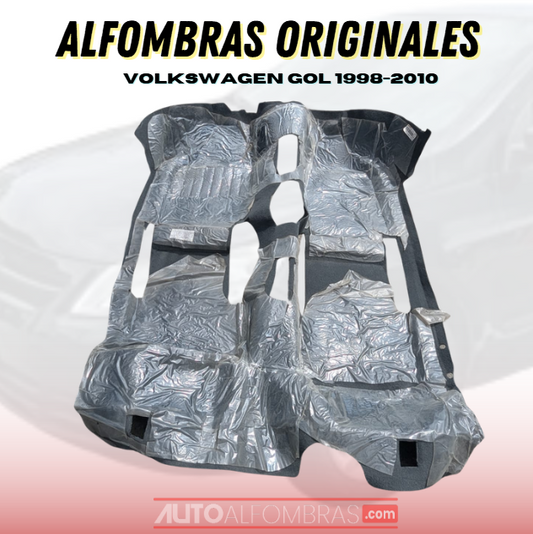 Alfombra Volkswagen Gol 1998–2010 (1 Unidad)