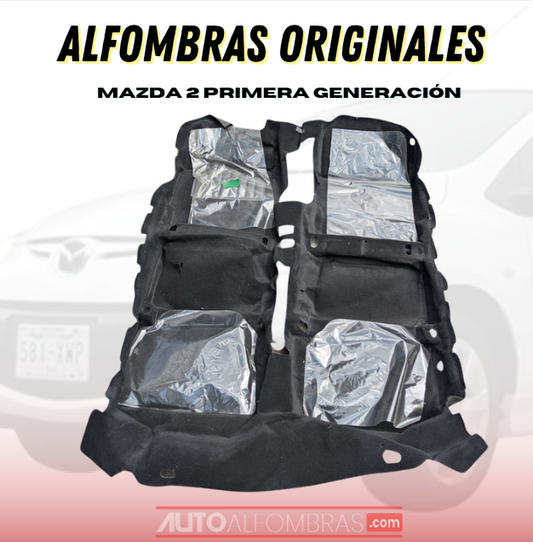 Alfombra Mazda 2 Primera Generación (1 Unidad)