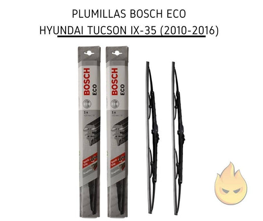 Plumillas Bosch Hyundai ix-35(2010-2016)(2 unidades)