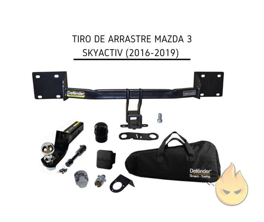 Tiro de arrastre Mazda 3 Skyactiv (2016-2019) (Kit)