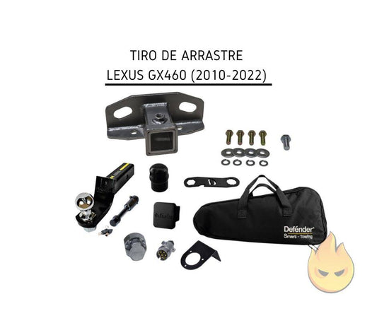 Tiro de arrastre Lexus GX460 (2010-2022) (Kit)
