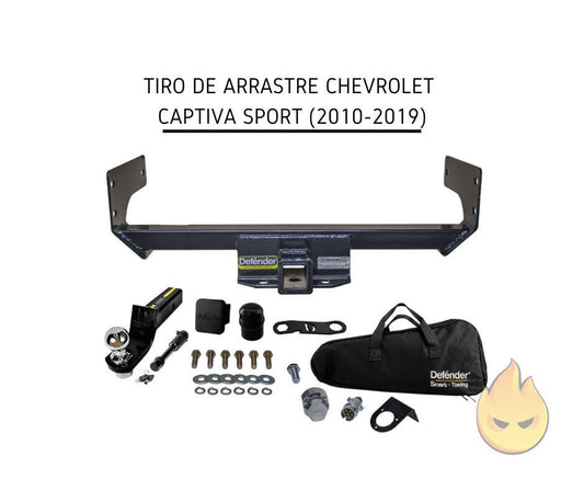Tiro de arrastre Chevrolet Captiva Sport 2.4 (2010-2019) (Kit)