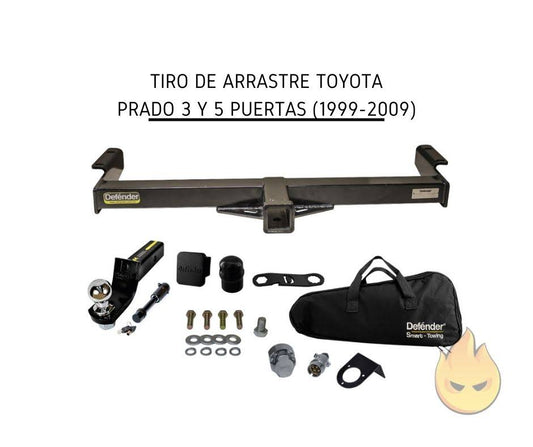 Tiro de arrastre de Toyota Prado 3 y 5 Puertas (1999-2009) (Kit)