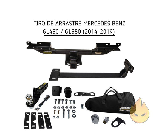 Tiro de arrastre Mercedes Benz GL450 / GL550 (2014-2019) (Kit)