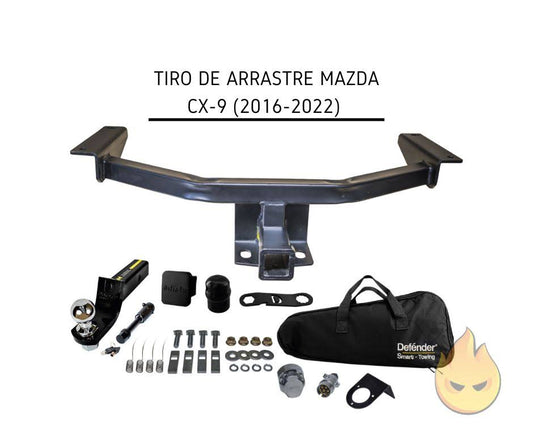 Tiro de arrastre Mazda CX-9 (2016-2022) (Kit)