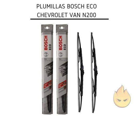 Plumillas Chevrolet Van N200 Bosch Eco (2 Unidades)