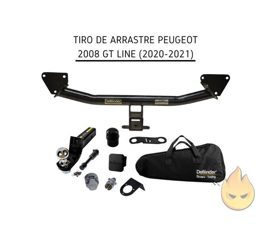 Tiro de arrastre Peugeot 2008 GT Line (2020-2021) (Kit)