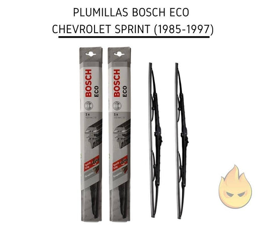 Plumillas Chevrolet Sprint Bosch Eco (1985-1997) (2 unidades)