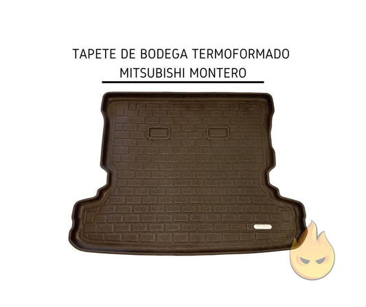 Tapete termoformado bodega Mitsubishi Montero (1 Unidad)